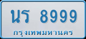 ทะเบียนรถ นร 8999 ผลรวม 44