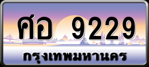 ทะเบียนรถ ศอ 9229 ผลรวม 0