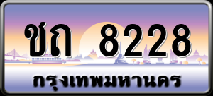 ทะเบียนรถ ชถ 8228 ผลรวม 23